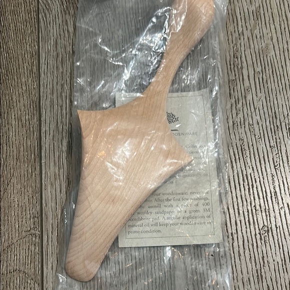 NEW SLAH Southern Living At Home Natural Wood Pie Server - Picture 3 of 3